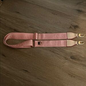 NEW adjustable Pink bag or phone crossbody Strap.
